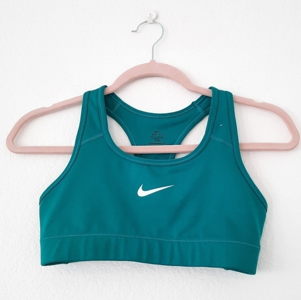 Nike Teal Dri-Fit Sports Bra S
